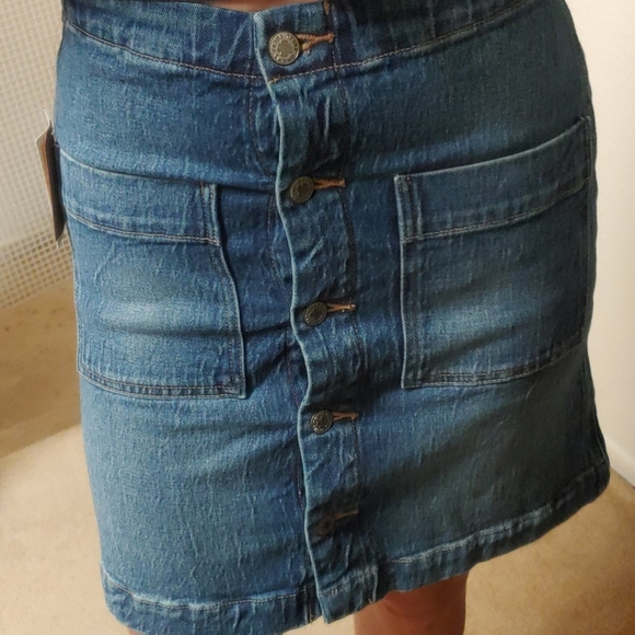 Lucky Brand Denim Skirt - Picture 5 of 6